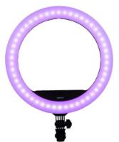 Svjetlosni prsten NANLITE Halo 16C, RGB, torbica, promjer 40cm, crni
