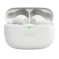 slušalke JBL Vibe Beam, brezžične, Bluetooth, in-ear, bele