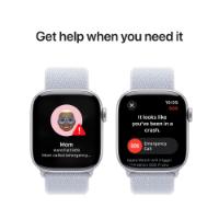 Pametna ura APPLE Watch S10 GPS, 42mm Silver Alu Case with Blue Cloud Sport Loop
