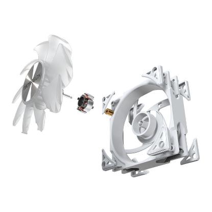 Ventilator MONTECH Metal Pro 12 ARGB, PWM, 120mm, 2200 okr/min, RGB, beli