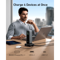Baza za polnjenje ANKER za Prime Powerbank, 100W, črna