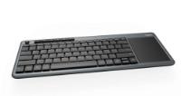 Tipkovnica RAPOO K2600, touchpad, brezžična, USB, črna