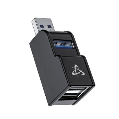 Adapter SBOX H-606, USB-A (M) na 3-portni USB-A (Ž), črni