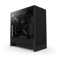 Ohišje NZXT H5 Flow 2024, MIDI, ATX, z oknom, črn, brez napajanja