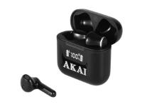 Audio slušalice AKAI BTE-J101, Bluetooth, In-ear, crne