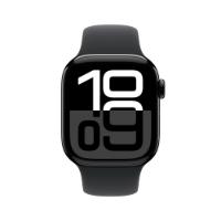Pametna ura APPLE Watch S10 GPS, 42mm Jet Black Alu Case with Black Sport Band - S/M