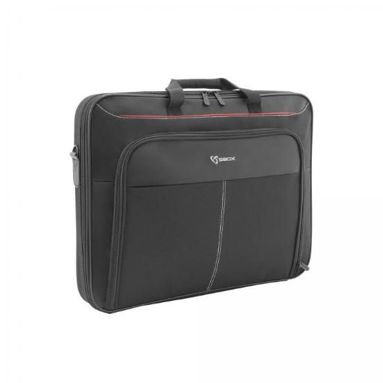 Torba za prenosnik SBOX Hong Kong NSS-88123, 17.3", črna