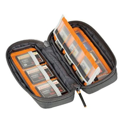 Torba za memorijske kartice LOWEPRO GearUp Memory Wallet 20D, siva