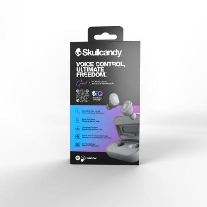 slušalke SKULLCANDY GRIND TRUE WIRELESS IN-EAR, brezžične, BT, in-ear, mikrofon, sivo-modre