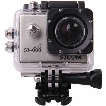Športna digitalna kamera SJCAM SJ4000 WiFi, 1080p30, 12 Mpixela, siva