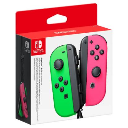 Gamepad za NINTENDO, Switch Joy-Con Pair, Neon green and Neon pink