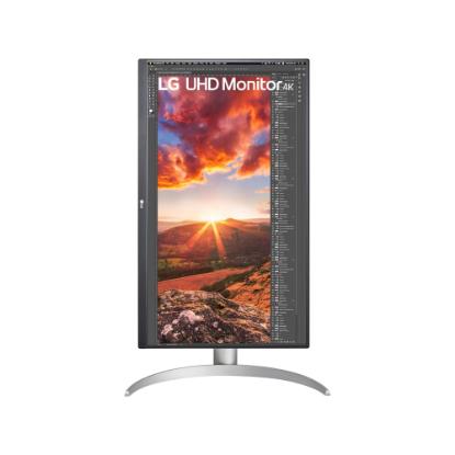 Monitor 27" LG UltraFine 27UP850K, 4K UHD, IPS, 60Hz, 5ms, 400cd/m2, FreeSync, pivot, zvočniki, srebrni