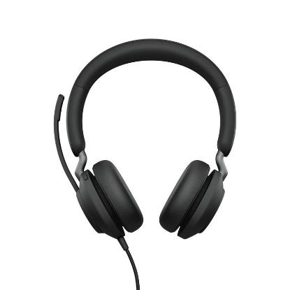 slušalke JABRA Evolve2 40 SE MS, on-ear, Stereo, USB-A, črne