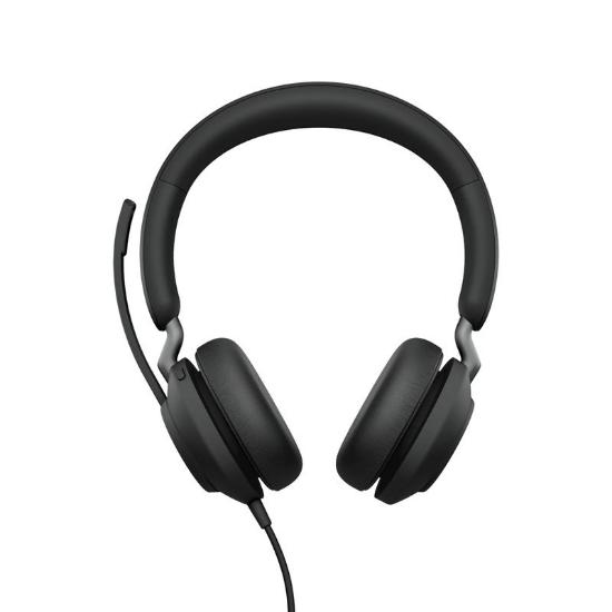 slušalke JABRA Evolve2 40 SE MS, on-ear, Stereo, USB-A, črne
