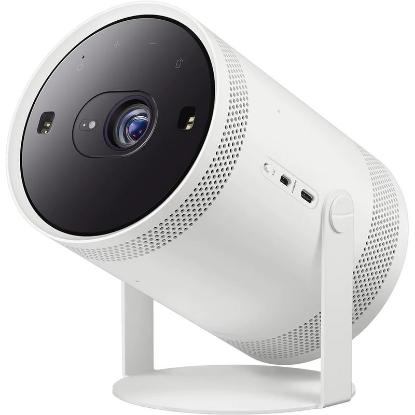 Projektor DLP, SAMSUNG Freestyle SPLFF3CLA, 1920x1080, 230 ANSI lumena, 500:1, USB-C, Bluetooth, WiFi, beli