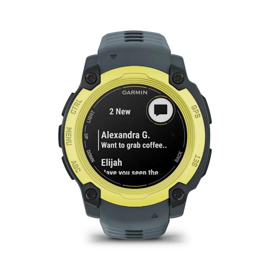 Pametna ura GARMIN Instinct E 40mm, GPS, HR, Pametna obvestila, žuto-zeleni