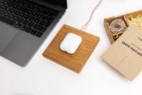 Brezžični polnilec TREED Sandy Oak Qi, 15W, MagSafe