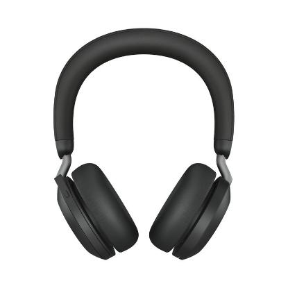 Slušalke JABRA Evolve2 75 Flex MS, Link380c, on-ear, Stereo, USB, BT, stojalo, črne