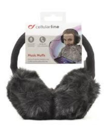Zimske slušalice CELLULARLINE, crne