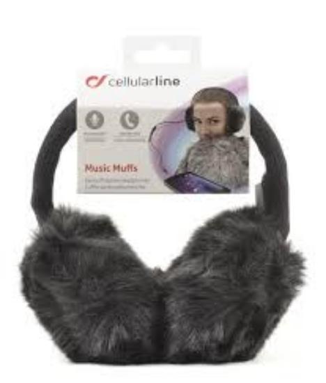 Zimske slušalice CELLULARLINE, crne