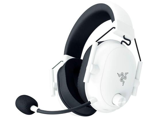 Slušalke RAZER Blackshark V2 HyperSpeed, brezžične, bele