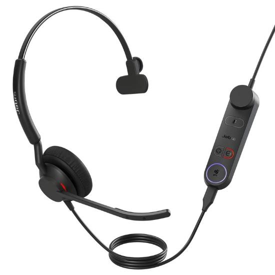 slušalke JABRA Engage 50 II MS, Engage 50 II Link, on-ear, Mono, USB-C, črne