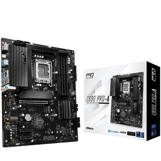 Matična plošča ASROCK Z890 Pro-A, Intel Z890, DDR5, ATX, s. 1851