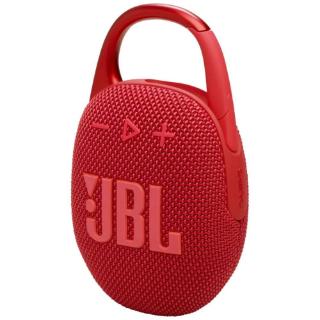 Zvučnik JBL Clip 5, bluetooth, vodootporan, 7W, crveni