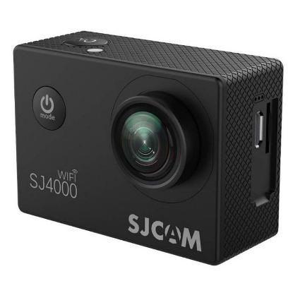 Športna digitalna kamera SJCAM SJ4000 WiFi, 1080p30, 12 Mpixela, črna