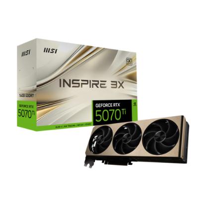 Grafična kartica MSI GeForce RTX 5070Ti Inspire 3X OC+, 16GB GDDR7
