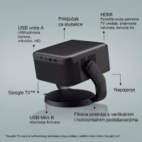 Projektor 3LCD EPSON EF-22B, FHD 1920x1080, 1000 ANSI, 5000000:1, HDMI, USB