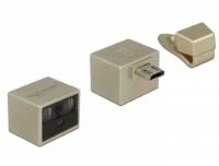 Bar code bralnik DELOCK 90281, 1D, laserski, micro USB, za Android, crni