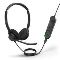Slušalke JABRA Engage 50 II UC, Engage 50 II Link, on-ear, Stereo, USB-A, črne