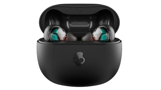 slušalke SKULLCANDY RAIL TRUE WIRELESS IN-EAR, brezžične, BT, in-ear, mikrofon, črne
