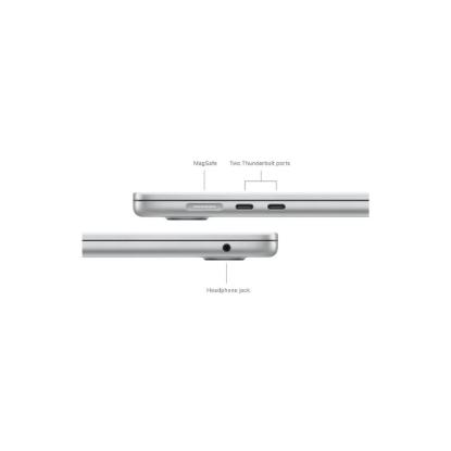 Prenosnik APPLE MacBook Air 15.3" MXD23CR/A / 8-Core M3, 16GB, 512GB SSD, Apple 10-Core GPU, 15.3" 2880x1864 IPS, macOS, sivi