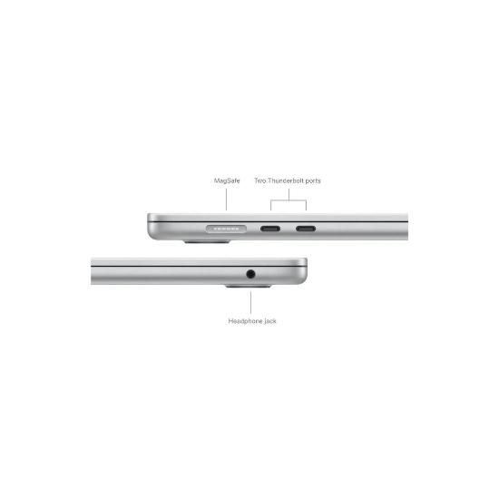 Prenosnik APPLE MacBook Air 15.3" MXD23CR/A / 8-Core M3, 16GB, 512GB SSD, Apple 10-Core GPU, 15.3" 2880x1864 IPS, macOS, sivi