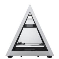 Ohišje AZZA Pyramid Mini 806, prozor, mini ITX, srebrno