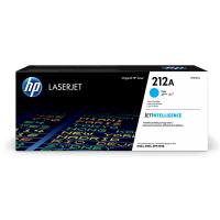 Toner HP 212A, W2121A, Color LaserJet Enterprise M554dn/M555dn/M555x, Color LaserJet Enterprise Flow MFP M578c/M578dn/M578f, cyan