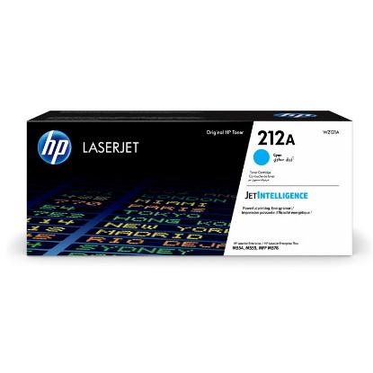 Toner HP 212A, W2121A, Color LaserJet Enterprise M554dn/M555dn/M555x, Color LaserJet Enterprise Flow MFP M578c/M578dn/M578f, cyan