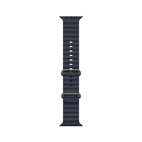 Pametna ura APPLE Watch Ultra2 v2 Cellular, 49mm Natural Titanium Case with Navy Ocean Band