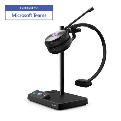 slušalke YEALINK WH62 Mono, DECT, USB, črne