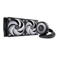 Vodeno hlajenje ARCTIC Liquid Freezer III 280 ARGB, socket za Intel in AMD, črno
