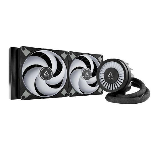Vodeno hlajenje ARCTIC Liquid Freezer III 280 ARGB, socket za Intel in AMD, črno