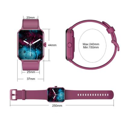 Pametna ura BLACKVIEW R50, rdeči
