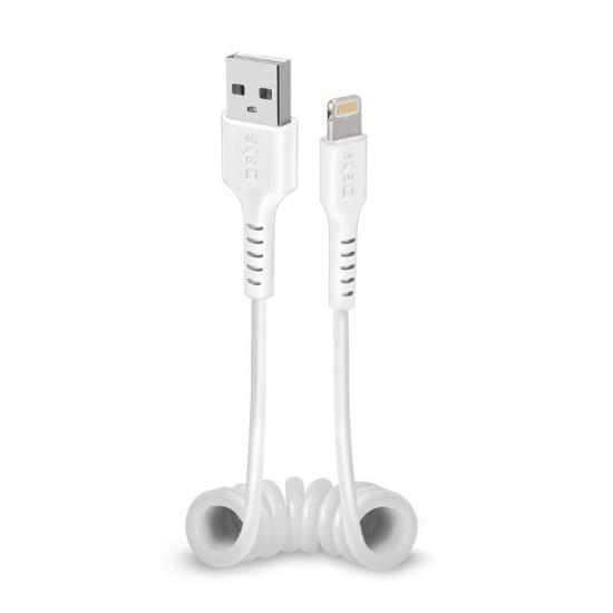 Kabel SBS, USB-A 2.0 (M) na Lightning, 0.5m, beli