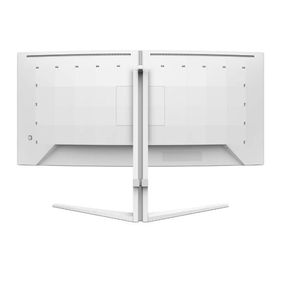 Gaming monitor 34" PHILIPS 34M2C5501A, UWQHD, VA, 180Hz, 1ms, 300cd/m2, FreeSync, ukrivljen, zvočnici, beli