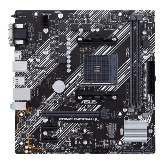 Matična plošča ASUS PRIME B450M-K II, AMD B450, mATX, s. AM4