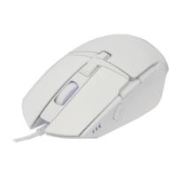 Miška Baracuda Raptor optični, 6400dpi, beli