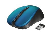 Miška Trust Mydo optična silent 1800dpi, USB, modra