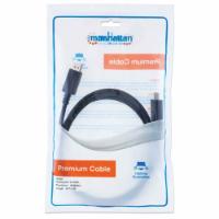 Kabel MANHATTAN, DisplayPort (M) na HDMI (M), 4K@60Hz, 1.8m